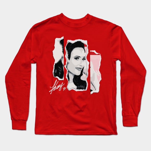 A VERY KACEY CHRISTMAS Long Sleeve T-Shirt by TATANYA PIYAN